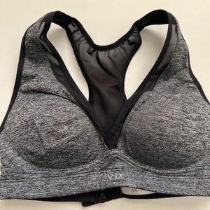VSX Grey Push-up Workout Bra